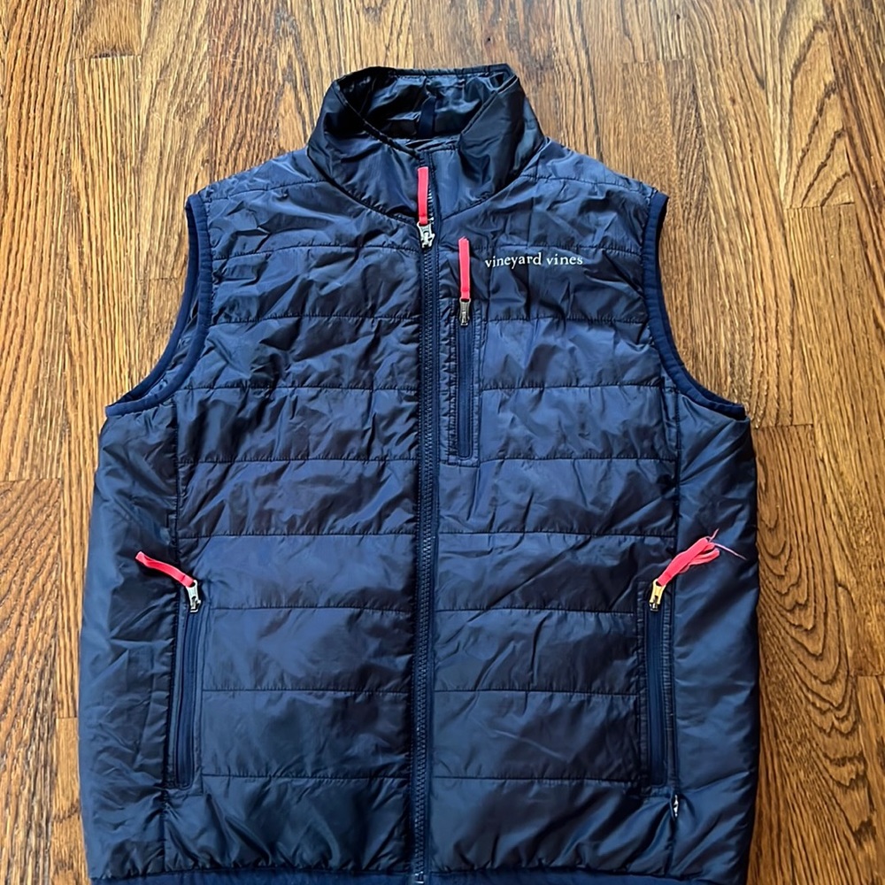 Vineyard Vines Boys Puffer Vest L 16